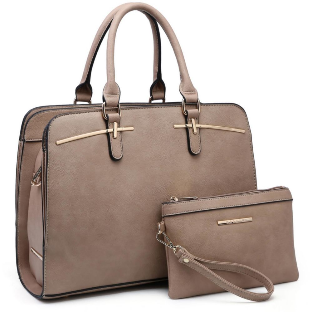 Handbag Wallet Tote Shoulder Hobo Bag Top Handle Satchel Purse Set 2Pcs :<